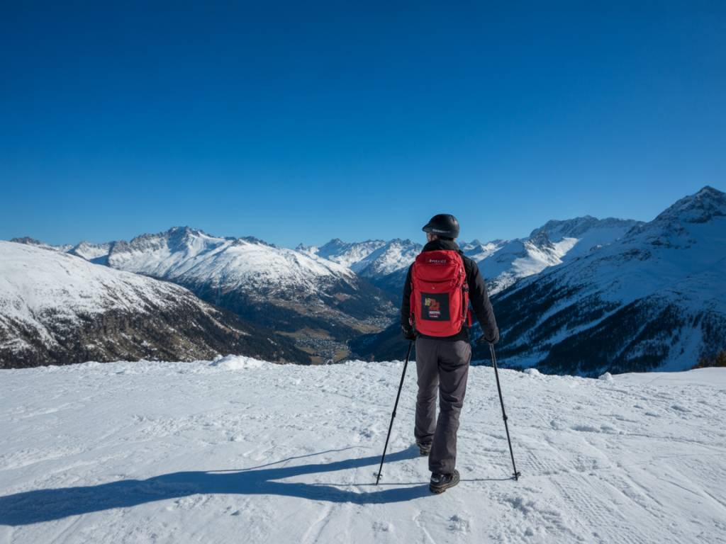 St Moritz Corviglia, entre luxe et verticalité