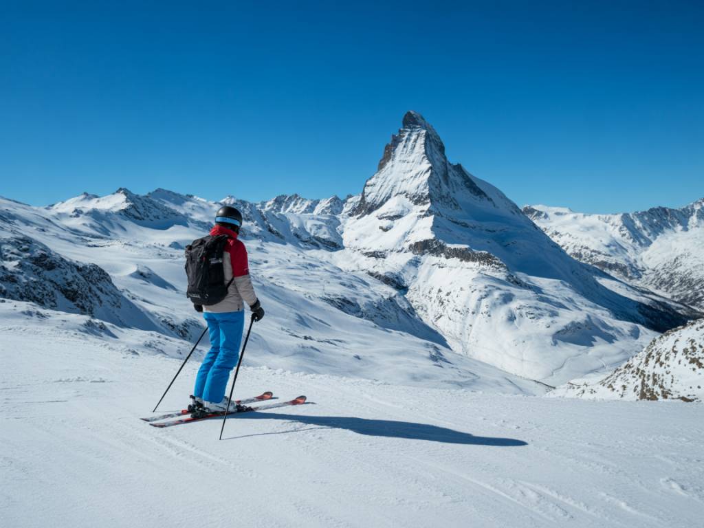 Domaine skiable Zermatt, voyage au cœur du géant valaisan