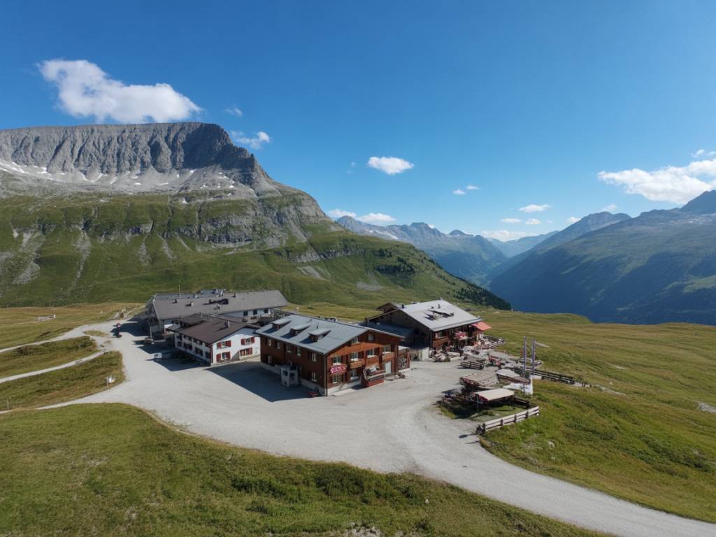 Crans Montana station, une élégance alpine face à la vallée du Rhône